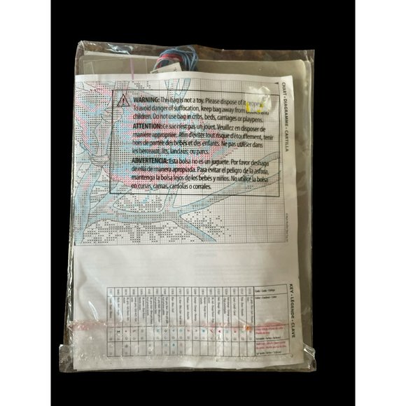 DIMENSIONS ICE CARDINAL COUNTED CROSS STITCH KIT - NEW IN PACKAGE - Picture 3 of 3